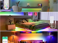 Oulara rgb smart ic cob ledstrip (10 m) - afbeelding 2 van  4