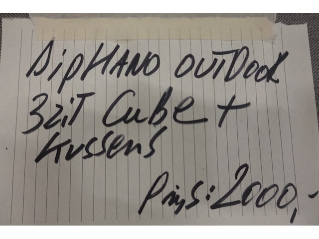 Outdoor 3-zit diphano - afbeelding 4 van  4