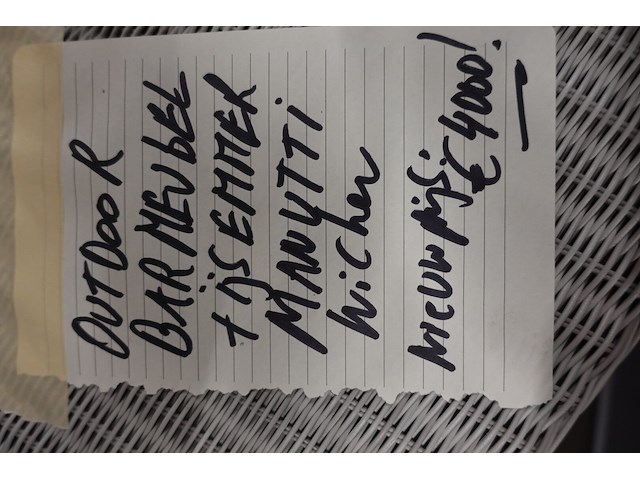 Outdoor barmeubel manutti - afbeelding 9 van  9