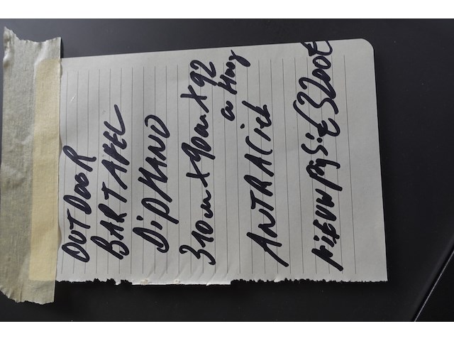 Outdoor bartafel diphano - afbeelding 8 van  8