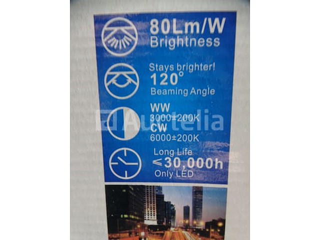 Outdoor halogeen led-spotlight/lamp 240 x 195 x 25 [mm] - afbeelding 3 van  3