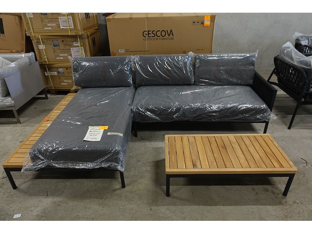 Outdoor lounge gescova + salontafel - afbeelding 1 van  131