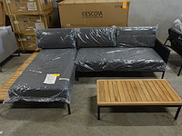 Outdoor lounge gescova + salontafel