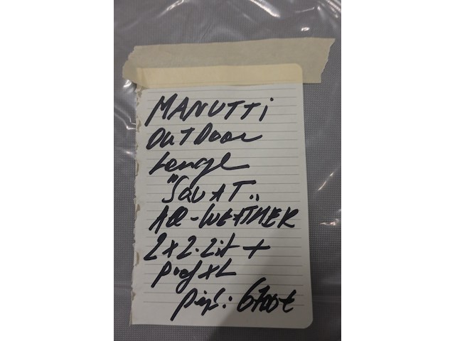 Outdoor lounge manutti - afbeelding 7 van  8