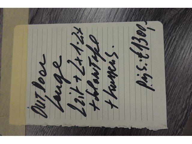 Outdoor lounge - afbeelding 5 van  6