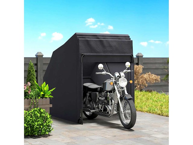 Outdoor motorfiets schuilkel oxford stoffen beschermhoes - afbeelding 2 van  4