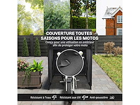 Outdoor motorfiets schuilkel oxford stoffen beschermhoes - afbeelding 4 van  4