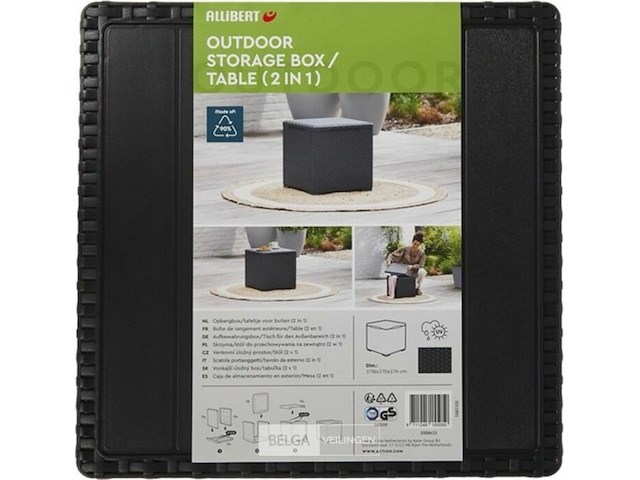 Outdoor opbergbox - afbeelding 2 van  2