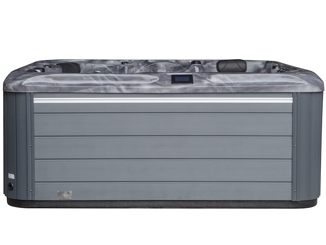 Outdoor spa 5-persoons 220x220 cm - grijs bad / grijze zijkant - incl. bluetooth & wifi - afbeelding 16 van  62
