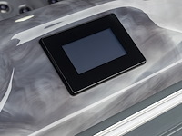 Outdoor spa 5-persoons 220x220 cm - grijs bad / grijze zijkant - incl. bluetooth & wifi - afbeelding 28 van  62