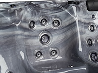 Outdoor spa 5-persoons 220x220 cm - grijs bad / grijze zijkant - incl. bluetooth & wifi - afbeelding 40 van  62