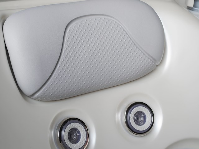 Outdoor spa 5-persoons 220x220 cm - grijs bad / grijze zijkant - incl. bluetooth & wifi - afbeelding 51 van  62