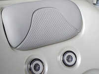 Outdoor spa 5-persoons 220x220 cm - wit bad / antraciete zijkant - incl. bluetooth - afbeelding 8 van  14