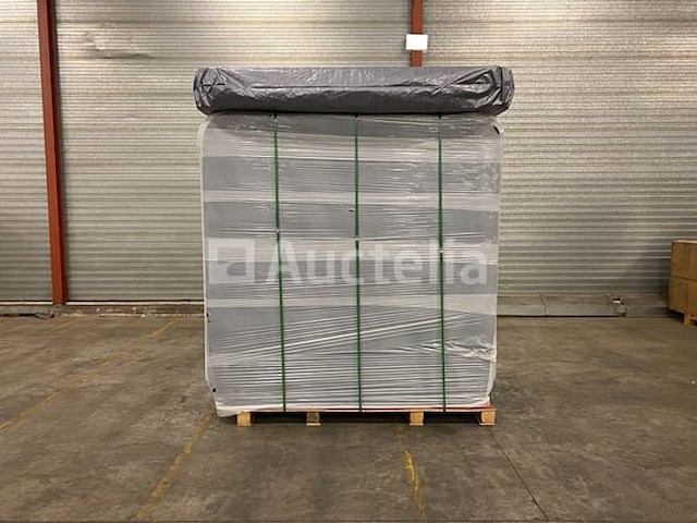 Outdoor spa 5-persoons 220x220x90 cm - sneeuwwit bad met antraciete zijkant - incl. bluetooth - afbeelding 8 van  11