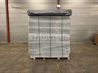 Outdoor spa 5-persoons 220x220x90 cm - sneeuwwit bad met antraciete zijkant - incl. bluetooth
