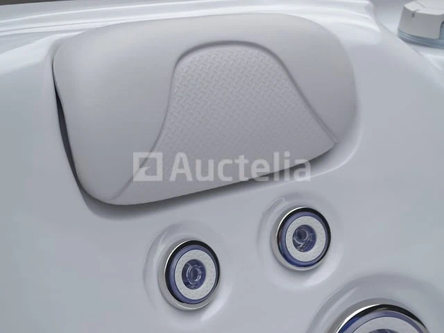 Outdoor spa 5-persoons 220x220x90 cm - sneeuwwit bad met antraciete zijkant - incl. bluetooth - afbeelding 5 van  11