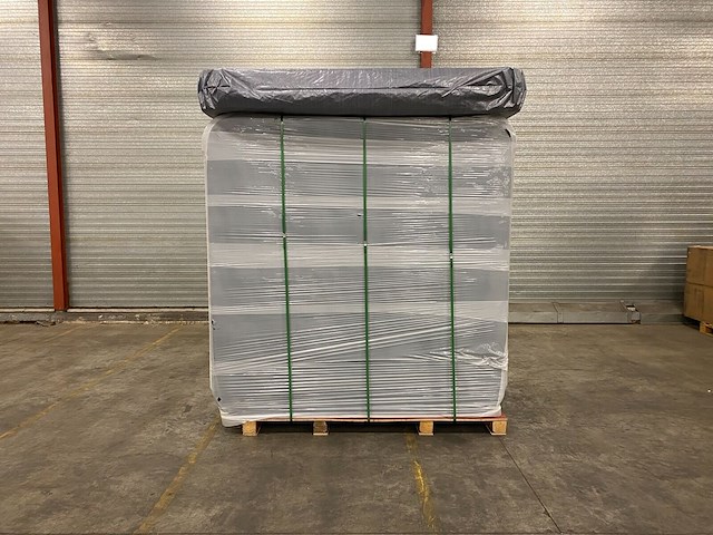 Outdoor spa 5-persoons 230x230 cm - wit bad / antraciete zijkant - incl. bluetooth - afbeelding 5 van  6