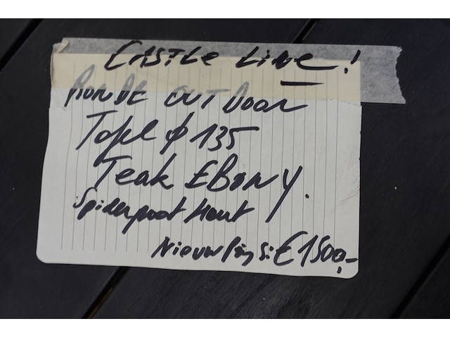 Outdoor tafel castle line - afbeelding 4 van  4