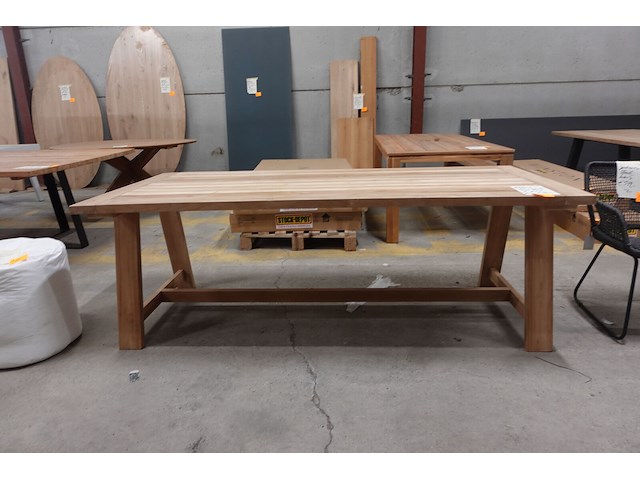 Outdoor tafel cottage teak - afbeelding 1 van  4