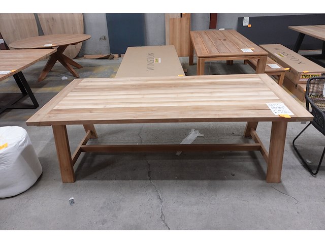 Outdoor tafel cottage teak - afbeelding 2 van  4
