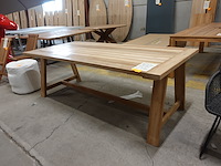 Outdoor tafel cottage teak - afbeelding 3 van  4