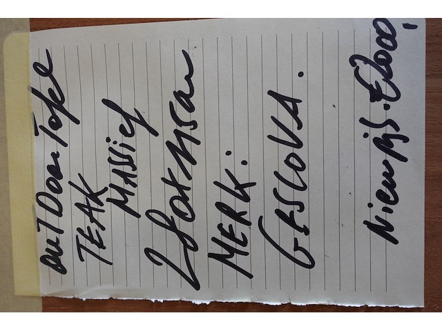 Outdoor tafel gescova - afbeelding 7 van  7