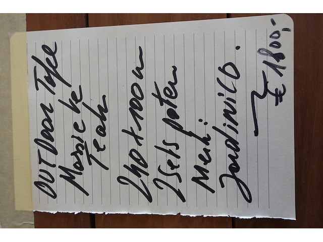 Outdoor tafel jardinico - afbeelding 6 van  6