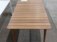 Outdoor tafel teak look - afbeelding 4 van  5