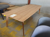 Outdoor tafel teak massief gescova - afbeelding 2 van  3