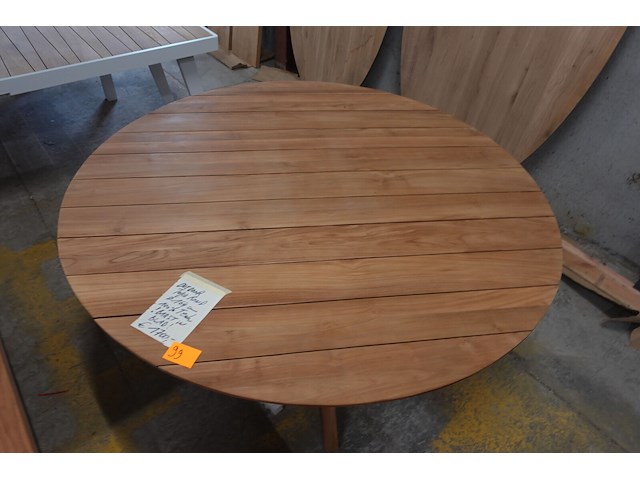 Outdoor tafel teak - afbeelding 2 van  5