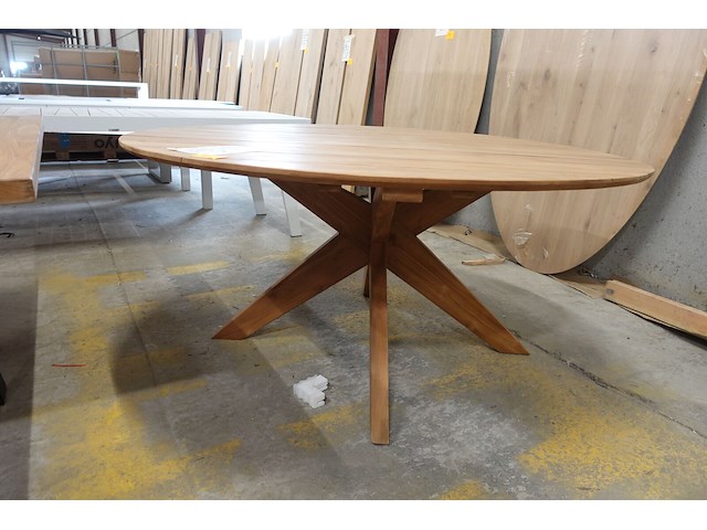 Outdoor tafel teak - afbeelding 3 van  5
