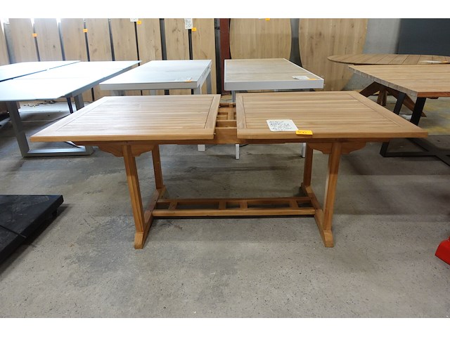 Outdoor tafel teak - afbeelding 1 van  5