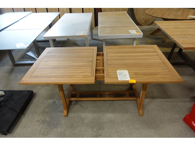 Outdoor tafel teak - afbeelding 2 van  5