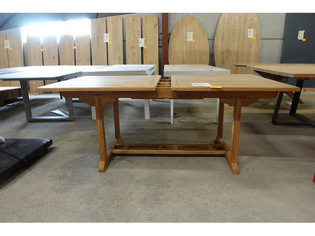 Outdoor tafel teak - afbeelding 3 van  5