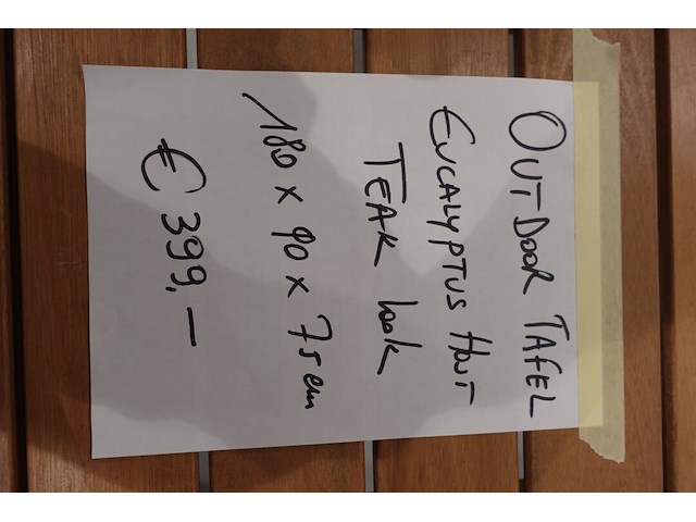 Outdoor tafel - afbeelding 4 van  4