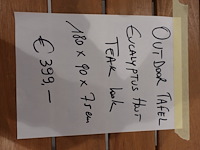 Outdoor tafel - afbeelding 4 van  4