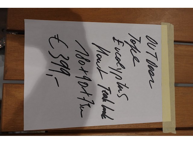 Outdoor tafel - afbeelding 5 van  5