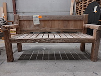 Outdoor teak bank courchevel - afbeelding 1 van  9