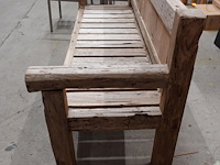 Outdoor teak bank courchevel - afbeelding 5 van  9