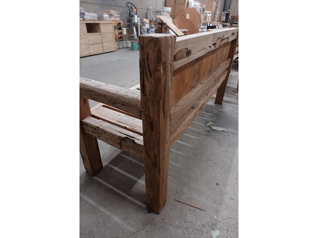 Outdoor teak bank courchevel - afbeelding 7 van  9