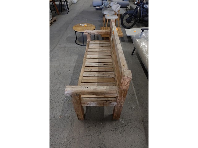 Outdoor teak bank courchevel - afbeelding 4 van  6
