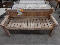 Outdoor teak bank courchevel - afbeelding 5 van  6
