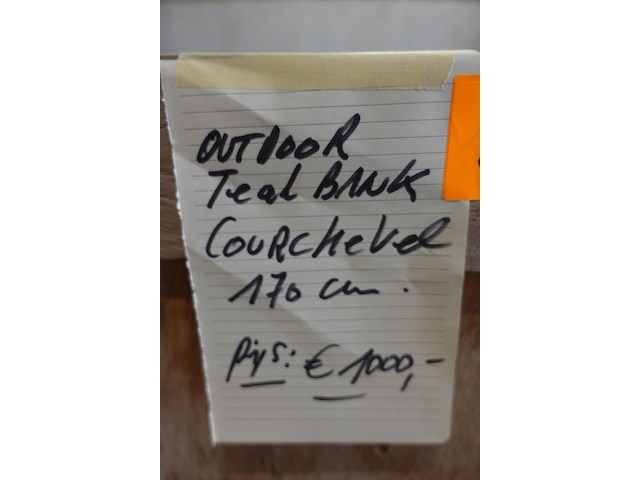 Outdoor teak bank courchevel - afbeelding 6 van  6
