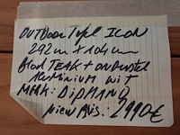 Outdoor teak tafel icon - afbeelding 5 van  5