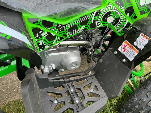 Outlaw hyperdrive kinder quad 125 cc - afbeelding 6 van  10