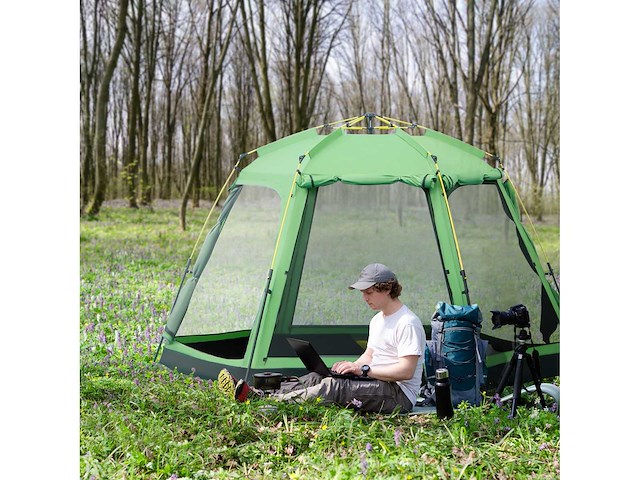 Outsunny 6-persoons instant automatische kampeertent - afbeelding 2 van  7