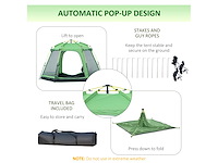 Outsunny 6-persoons instant automatische kampeertent - afbeelding 5 van  7