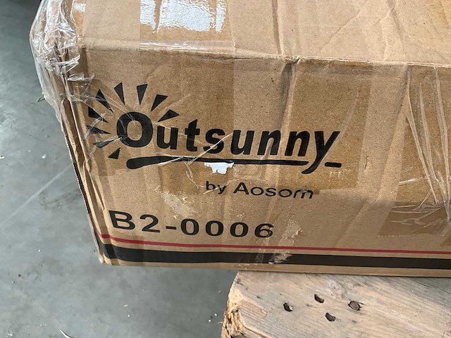 Outsunny all-in-one folding camping cot tent - afbeelding 2 van  2