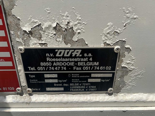 Ova - 1995 - 20 ob 77 bulkoplegger - oplegger - afbeelding 9 van  21