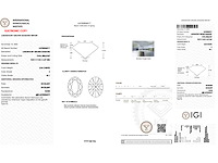 Ovaal diamant 2.04ct – e/vs1 – igi - afbeelding 4 van  4